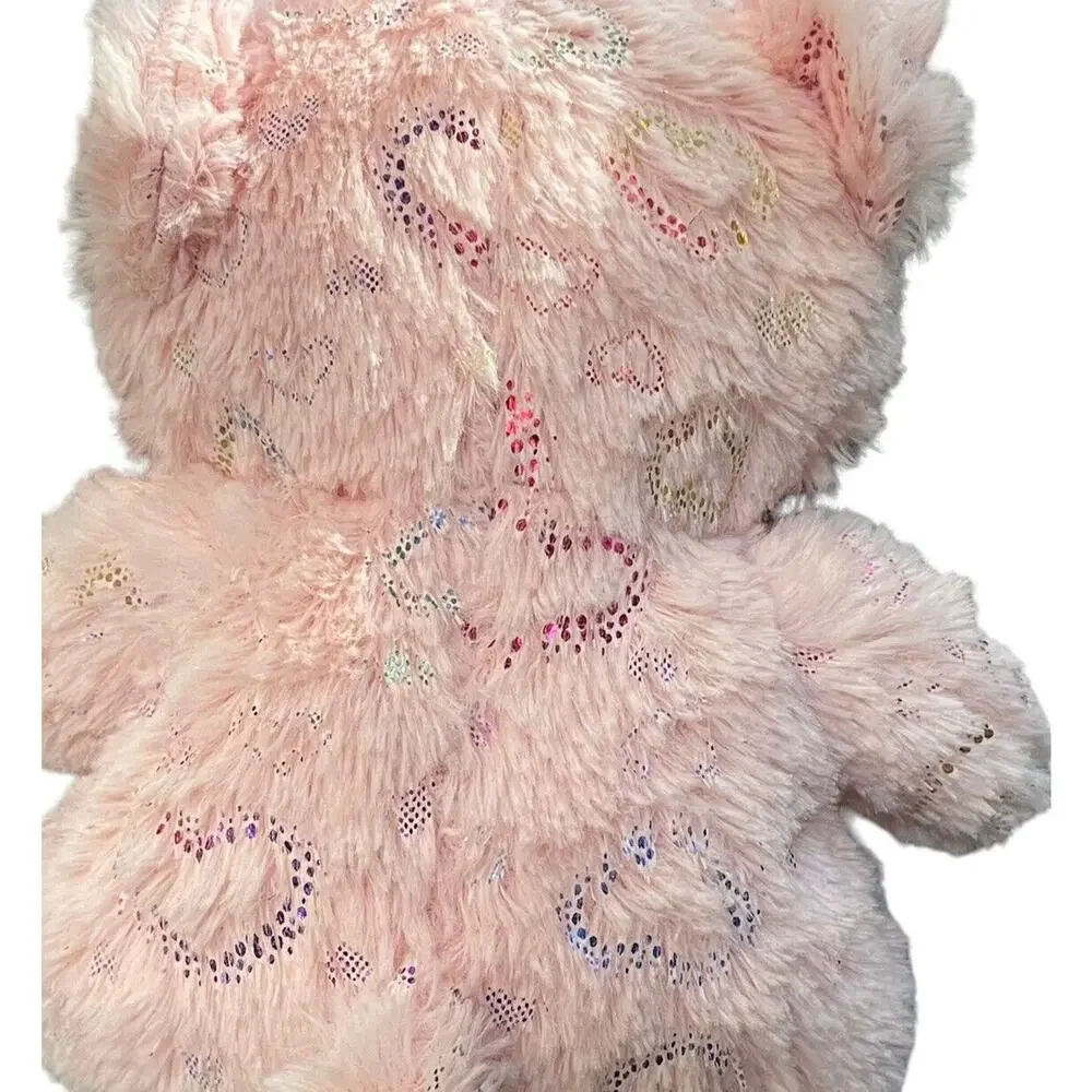 Dan Dee Pink Heart Teddy Bear 8